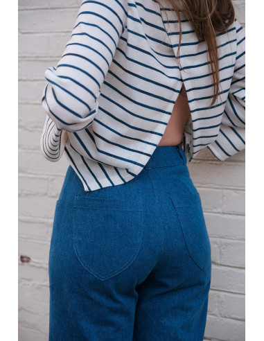 Nahée Sweater Pattern - Cha'Coud