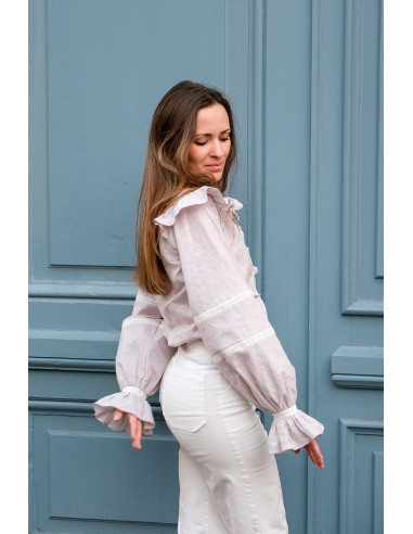 Patron de blouse Simona - Cha´Coud