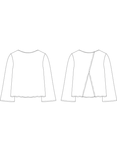 Nahée Sweater Pattern - Cha'Coud