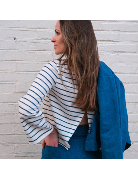 Nahée Sweater Pattern - Cha'Coud