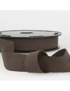 Cotton twill tape - Brown