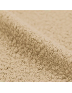 Curly fur fabric - Teddy Bear