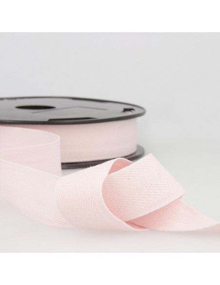 Cotton twill tape - Light pink