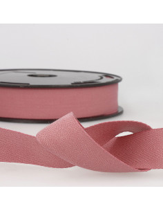 Cotton twill tape - Old pink