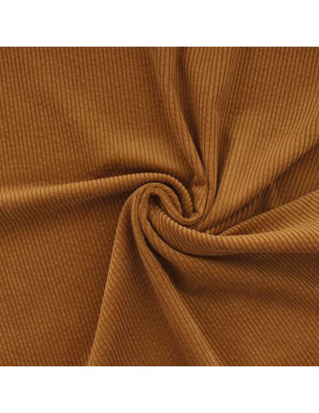Cotton corduroy fabric - Havana