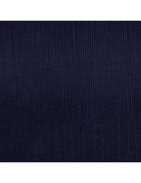 Cotton corduroy fabric - Navy blue