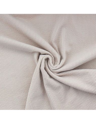 Cotton corduroy fabric - Linen