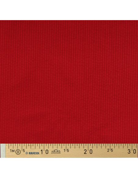 Cotton corduroy fabric - Cherry