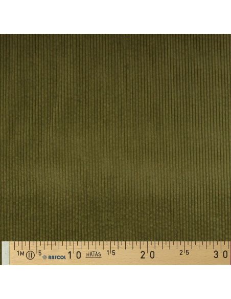 Cotton corduroy fabric - Olive