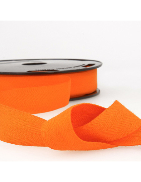 Cotton twill tape - Orange