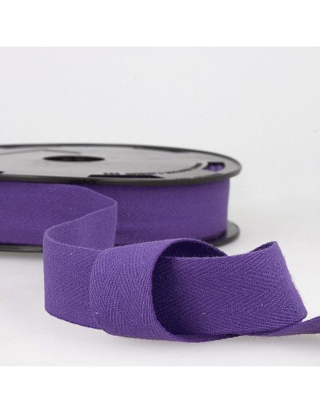 Cotton twill tape - Purple