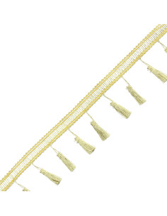 Lurex pompom trim - Gold 2