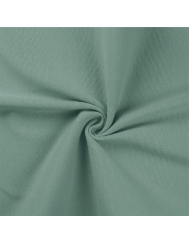 Ribbed jersey fabric - Grayish green