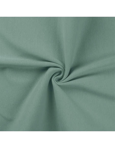 Ribbed jersey fabric - Grayish green