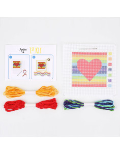 My First Canvas Kit - Heart 2