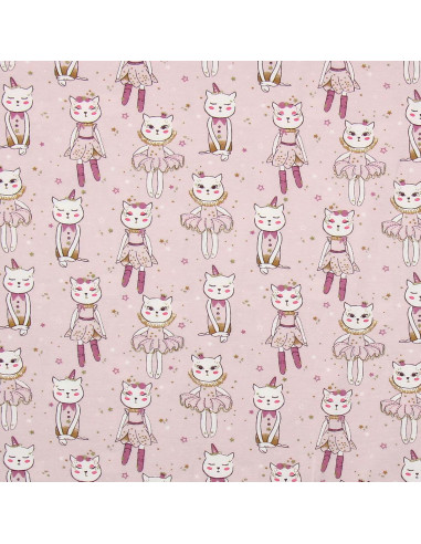 Fancy jersey fabric - Delicate