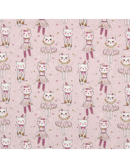 Fancy jersey fabric - Delicate
