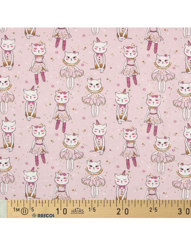 Fancy jersey fabric - Delicate