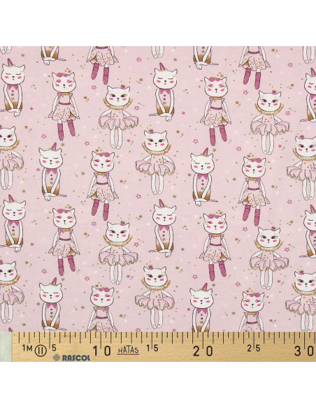 Fancy jersey fabric - Delicate