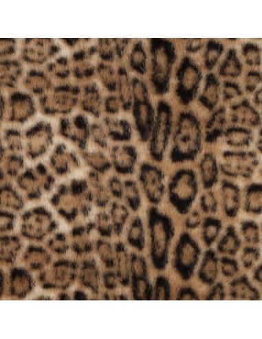 Faux animal fur fabric - Panther