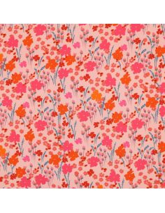 Viscose fabric - Rustic peach 2