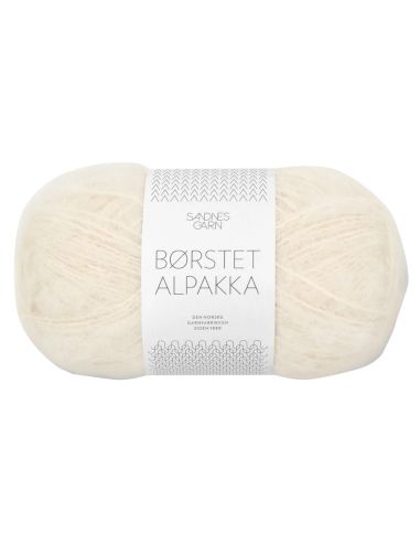 Borstet Alpakka Yarn Sandnes Garn