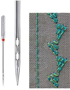 Schmetz double eye needle 2
