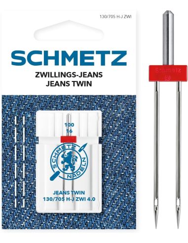 Schmetz double jeans needles