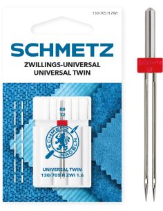 Schmetz universal twin needles 2