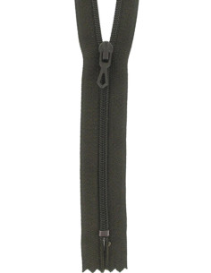 Nylon zipper - Walnut husk