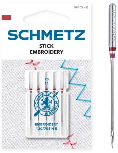 Schmetz machine embroidery needle