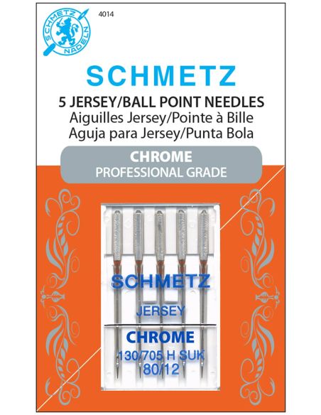 Chrome jersey needles Schmetz