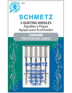 Schmetz chrome quilting needles