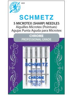 Schmetz chrome microtex needles