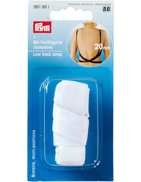 Multi-position straps - White
