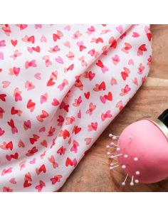 Viscose fabric I Love You - Lise Tailor