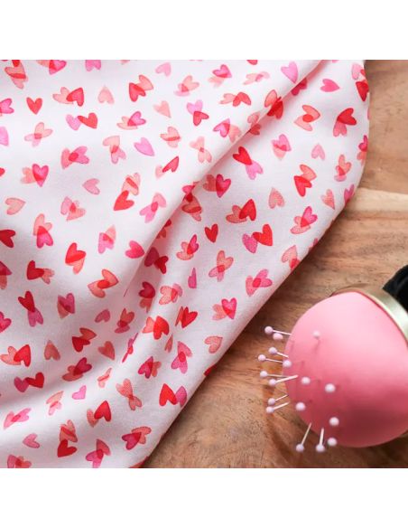 Viscose fabric I Love You - Lise Tailor