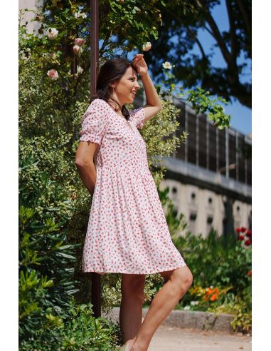 Viscose fabric I Love You - Lise Tailor