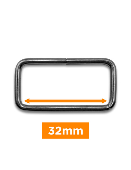 Rectangular loop - 32 mm rifle barrel