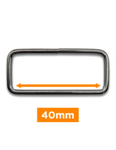 Rectangular loop - 40 mm gun barrel