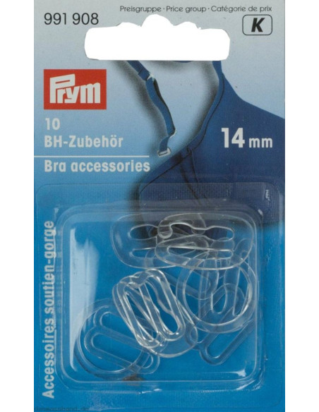 14 mm transparent bra accessories