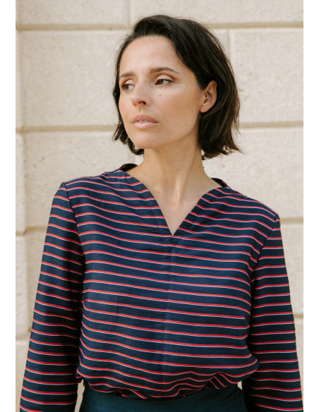 Volata Blouse Pattern - Maison Fauve