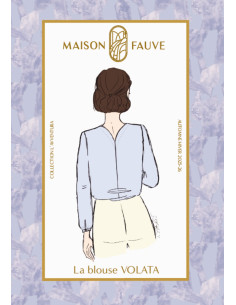 Volata Blouse Pattern - Maison Fauve 2