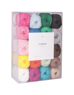 Box of 20 Ricorumi cotton balls