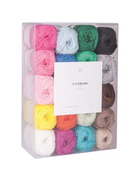 Box of 20 Ricorumi cotton balls