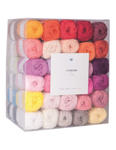 Box of 60 Ricorumi cotton balls