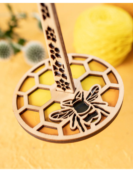 Bee Yarn Ball Holder Bracelet