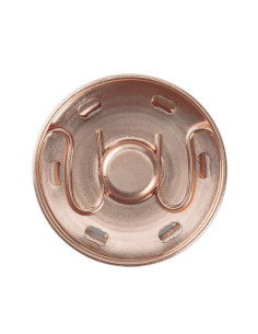 30 mm sew-on snap buttons - Rose gold 2