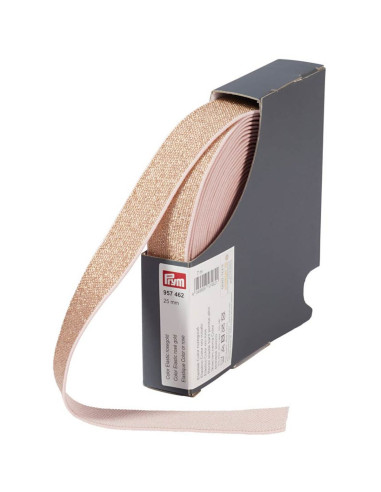 Elastic Color in pink 25 mm