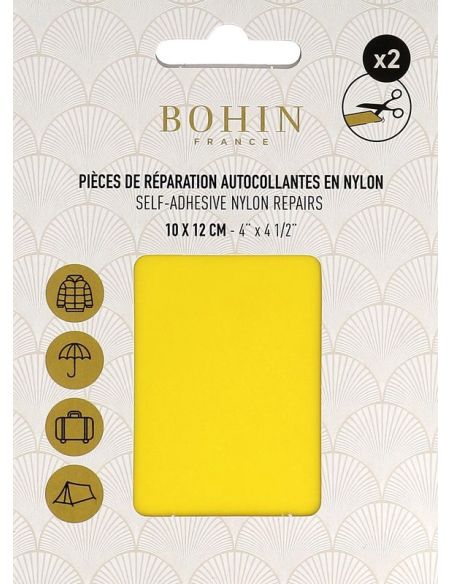 Bohin Nylon Self-Adhesive Repair Patches - Yellow